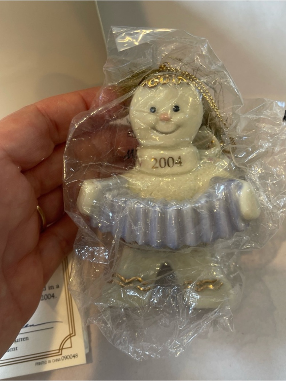 Lenox Gingerbread Ornament MERRY MUSICIAN 2004 New in Box with COA